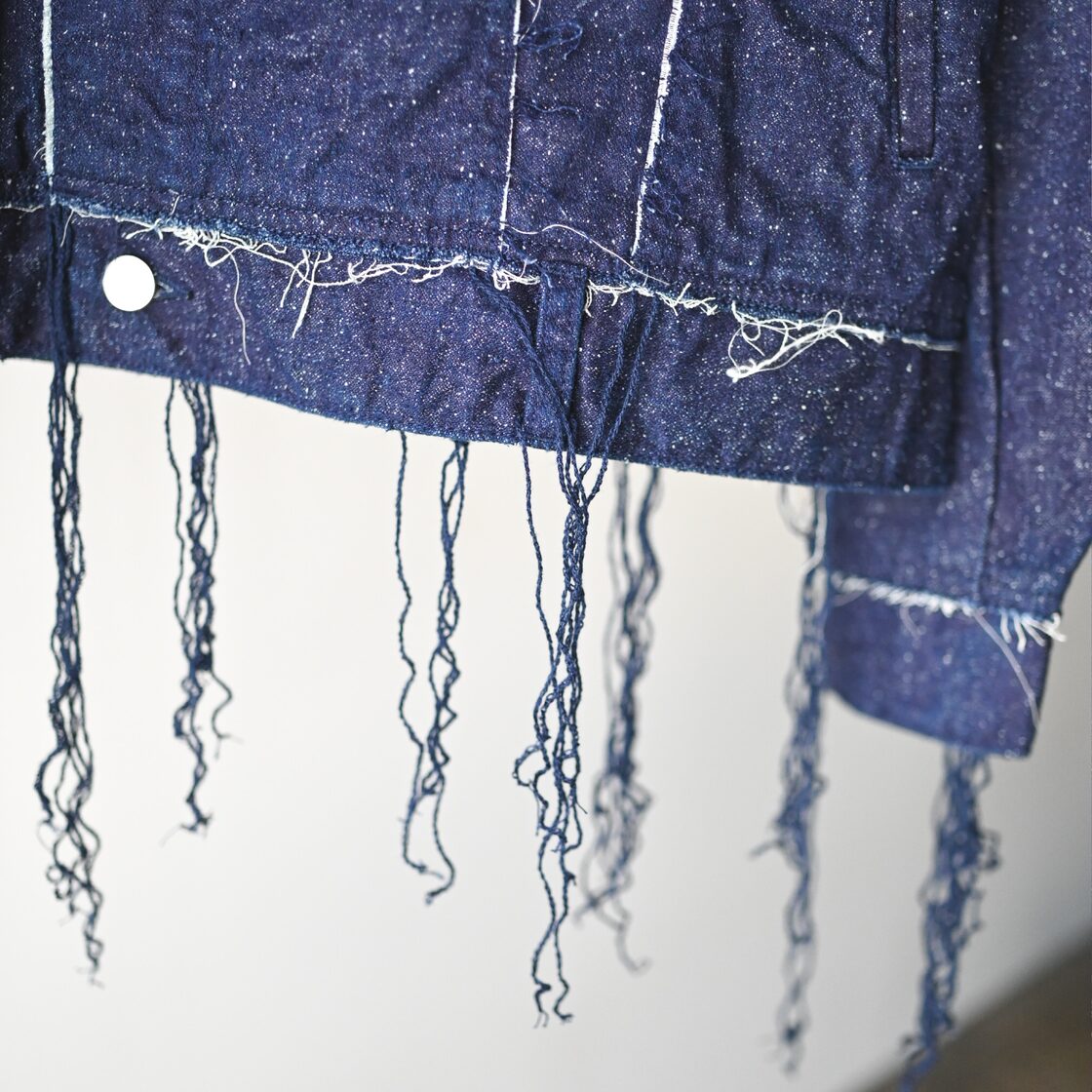 25ss Midorikawa SILK DENIM JACKET INDIGO