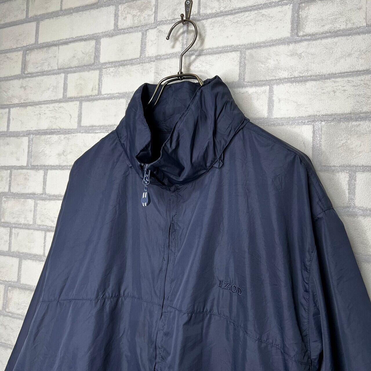 IZOD ゴルフジャケット XL 刺繍 古着屋OLDGREEN