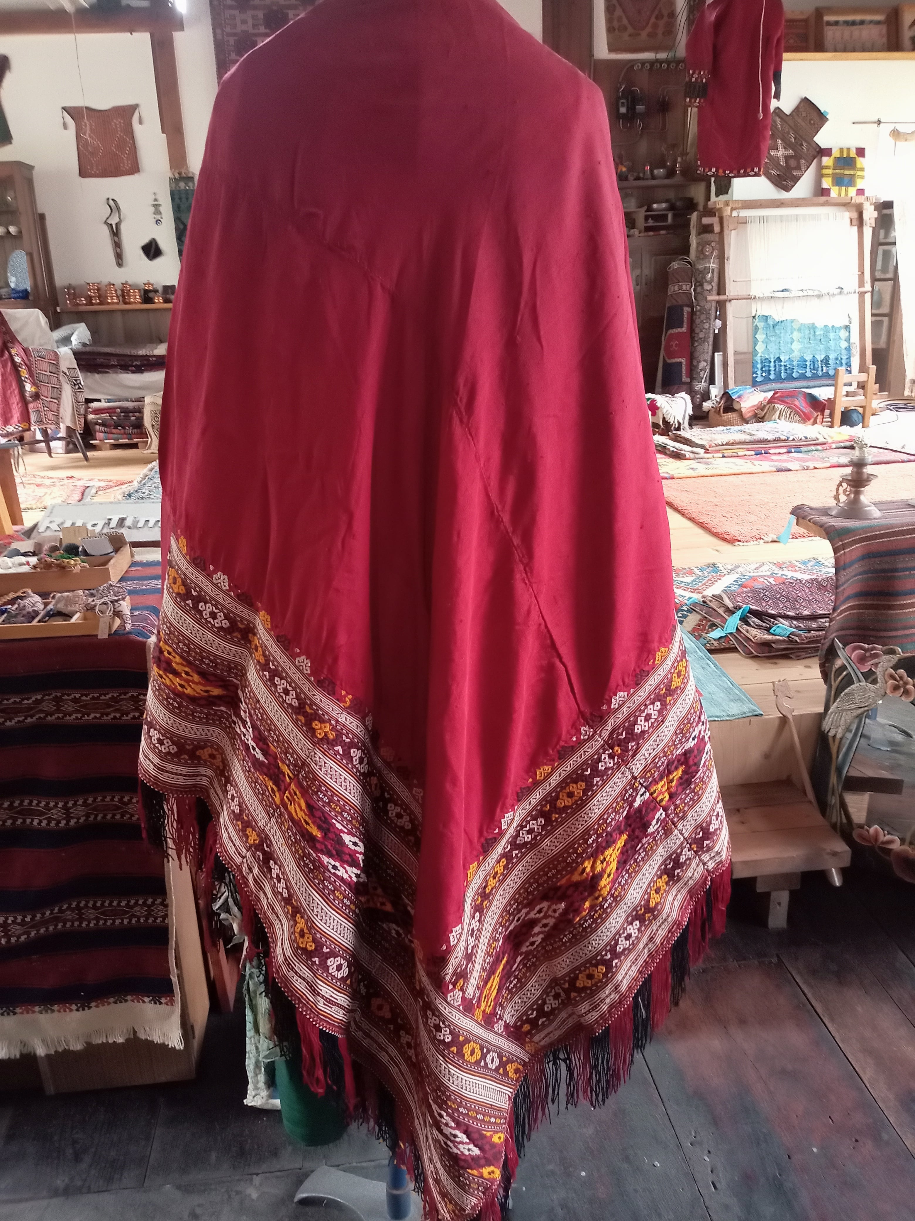 トルクメニスタン ストール | 草木染キリムRugTime