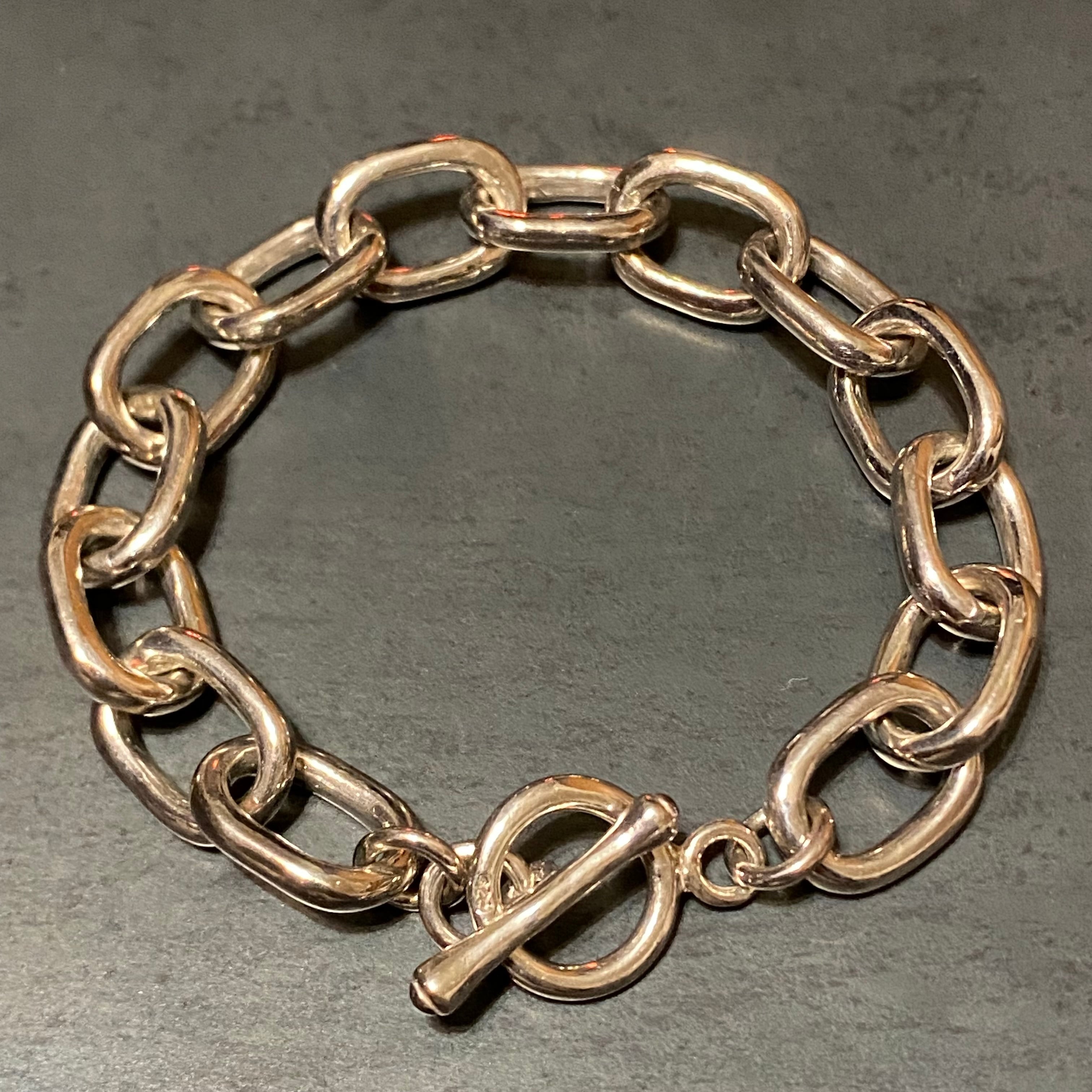 SILVER925 GOLD MIX DESIGN BRACELET/シルバー/ブレスレット