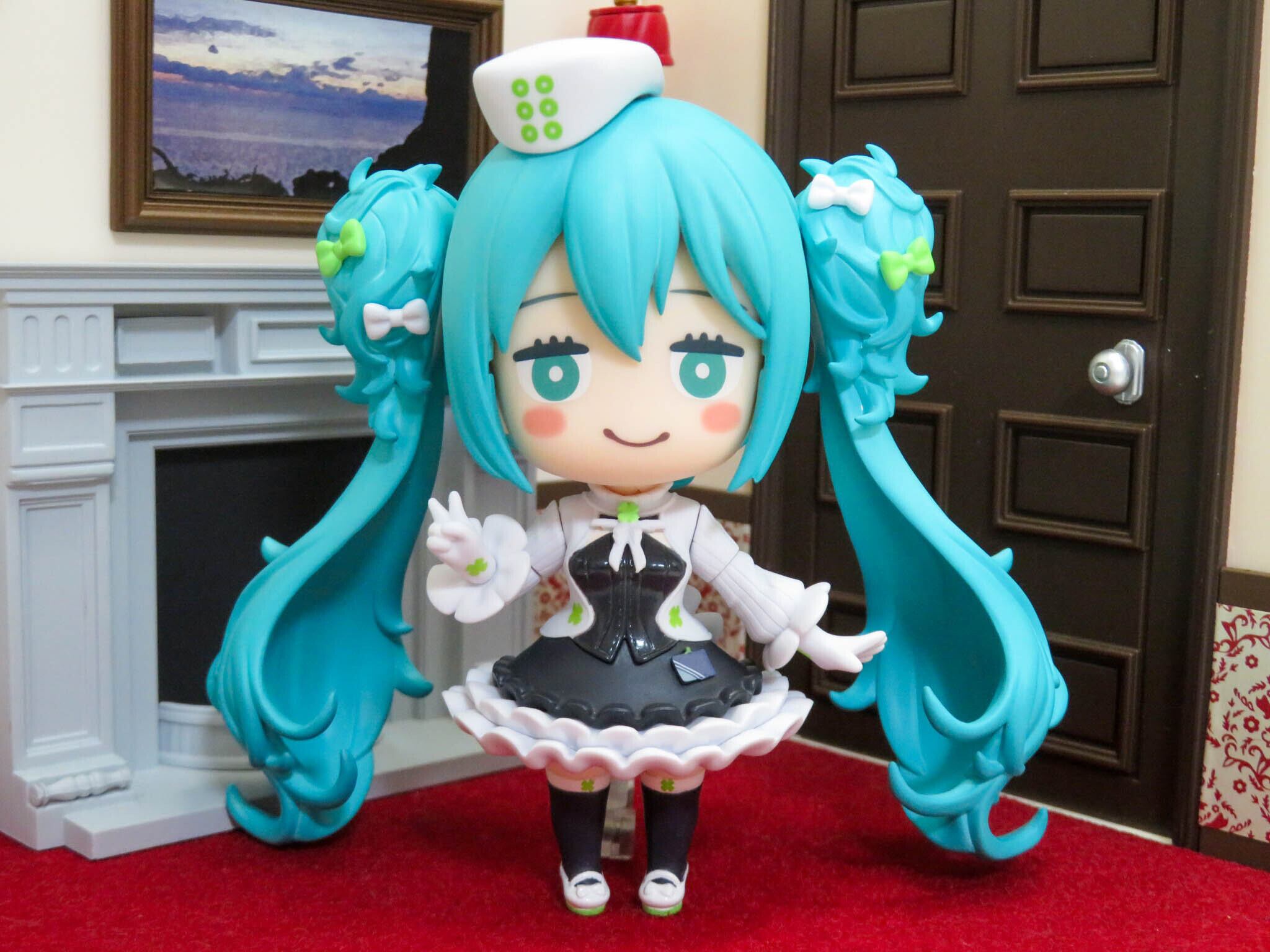 2775b】 初音ミク めがね×カフェVer. Another Color 小物パーツ 帽子