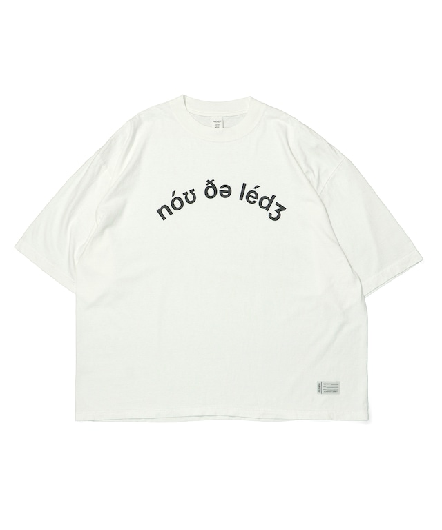 Knowledge W/S Tee / WHITE