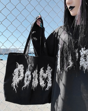 DOOM Tote Bag Black（ステッカー付き）