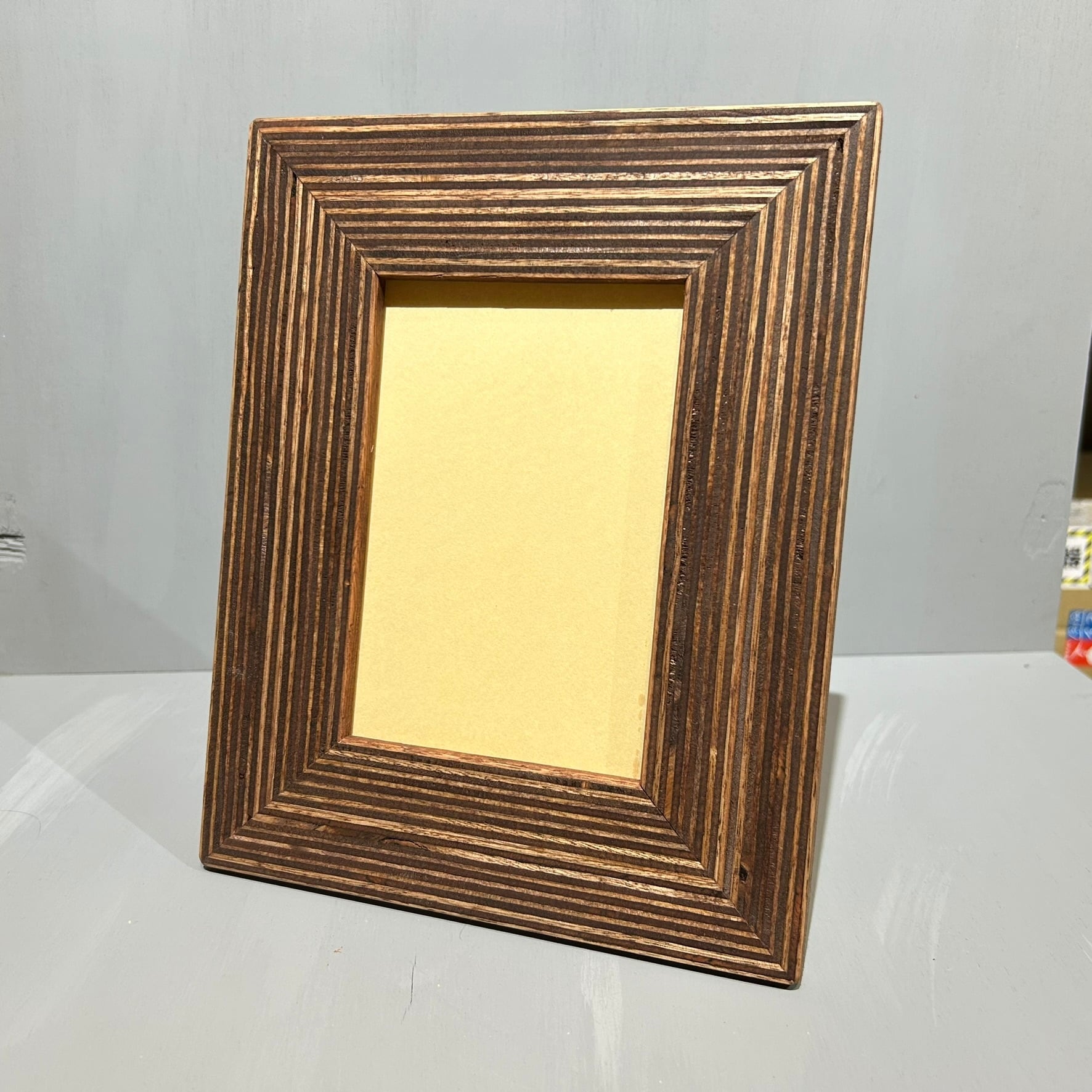 幅広合板フレーム：チェリー(100 x 148はがきサイズ) | LABO黎明荘 古