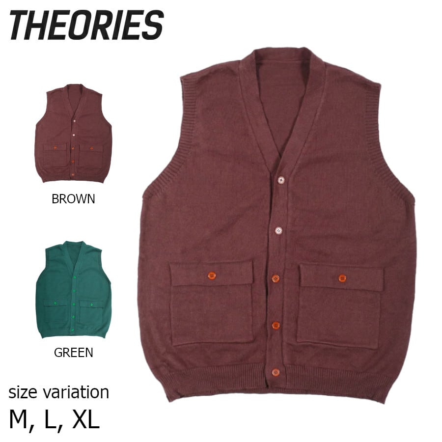 THEORIES SHIER SWEATER VEST セオリーズ ニットベスト メンズ