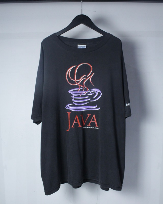 【Caka BLACK】90’s “Java” Graphic Print T-Shirt