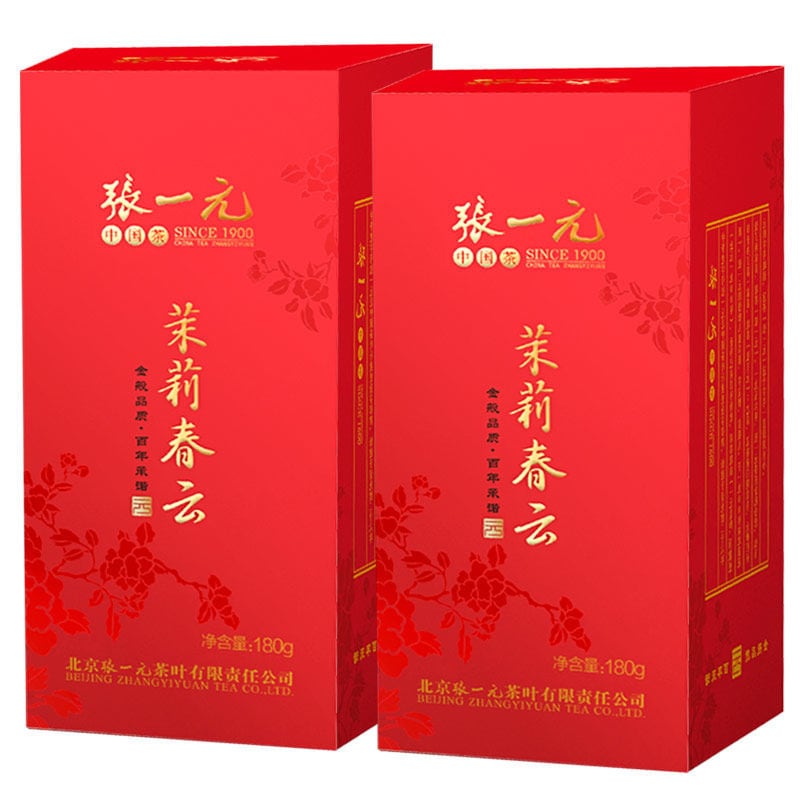 茉莉花茶】張一元 茉莉春雲 90g/袋 | 五福茶荘 茉莉花茶】張一元 茉莉春雲 90g/袋 | 五福茶荘