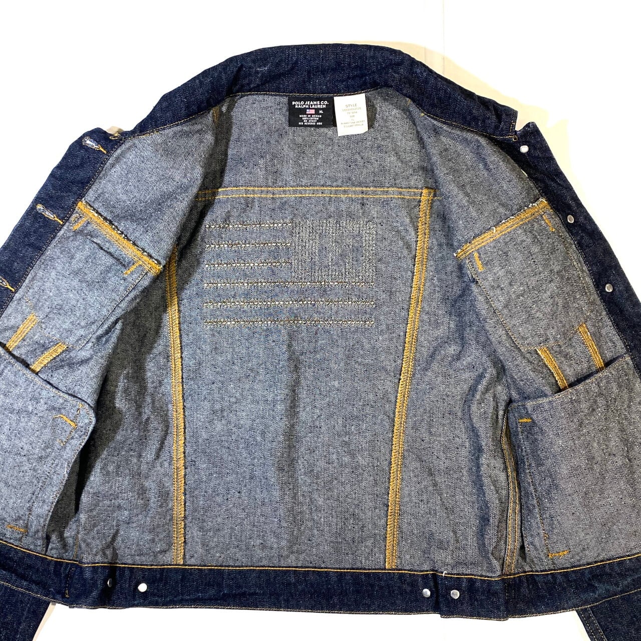 LAURENJEANSCO.RALPHLAURENデニムジャケット new arrival . Ralph Lauren POLOJEANSデニムジャケット . 肩幅 52cm