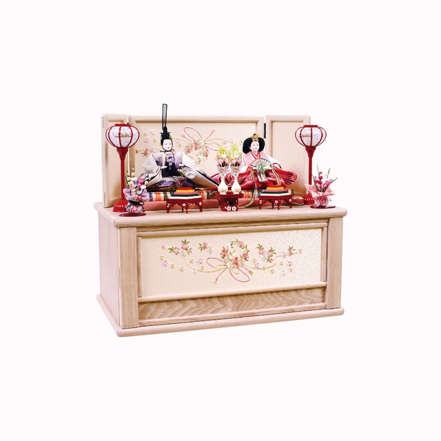 雛人形＜収納飾り＞鈴音｜ひな人形