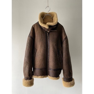 -Euro- B-3type mouton flight jacket