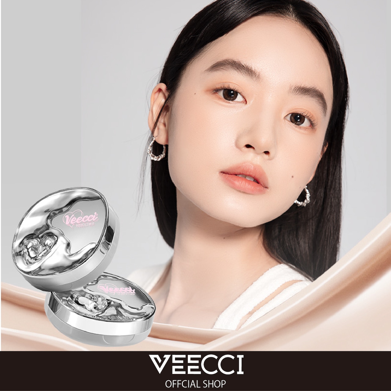 VEECCI(ヴィーチ) フレッシュロッククッション mini