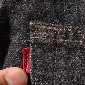 Mint 28×32 Levi’s 501 先染め 93年 USA ブラックデニムパンツ リーバイス