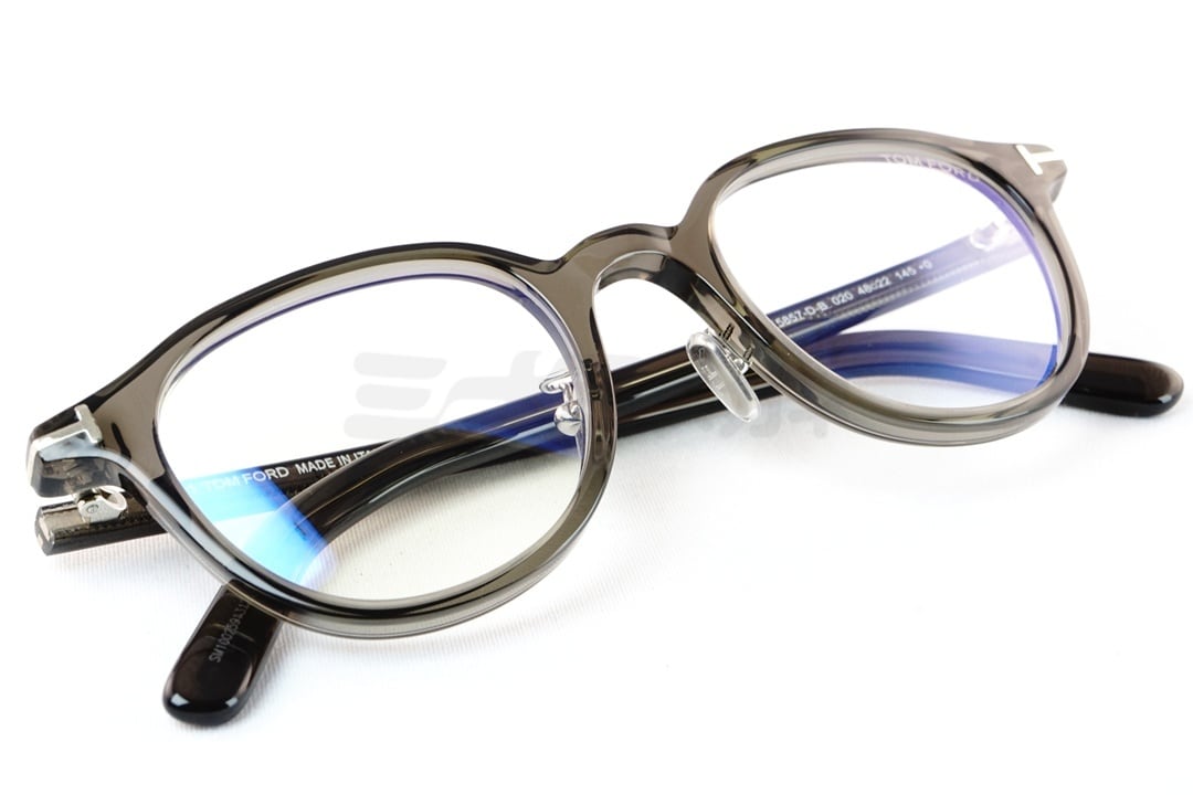 TOM FORD ブルーライトカット TF5857-D-B 020 ボスリントン メンズ