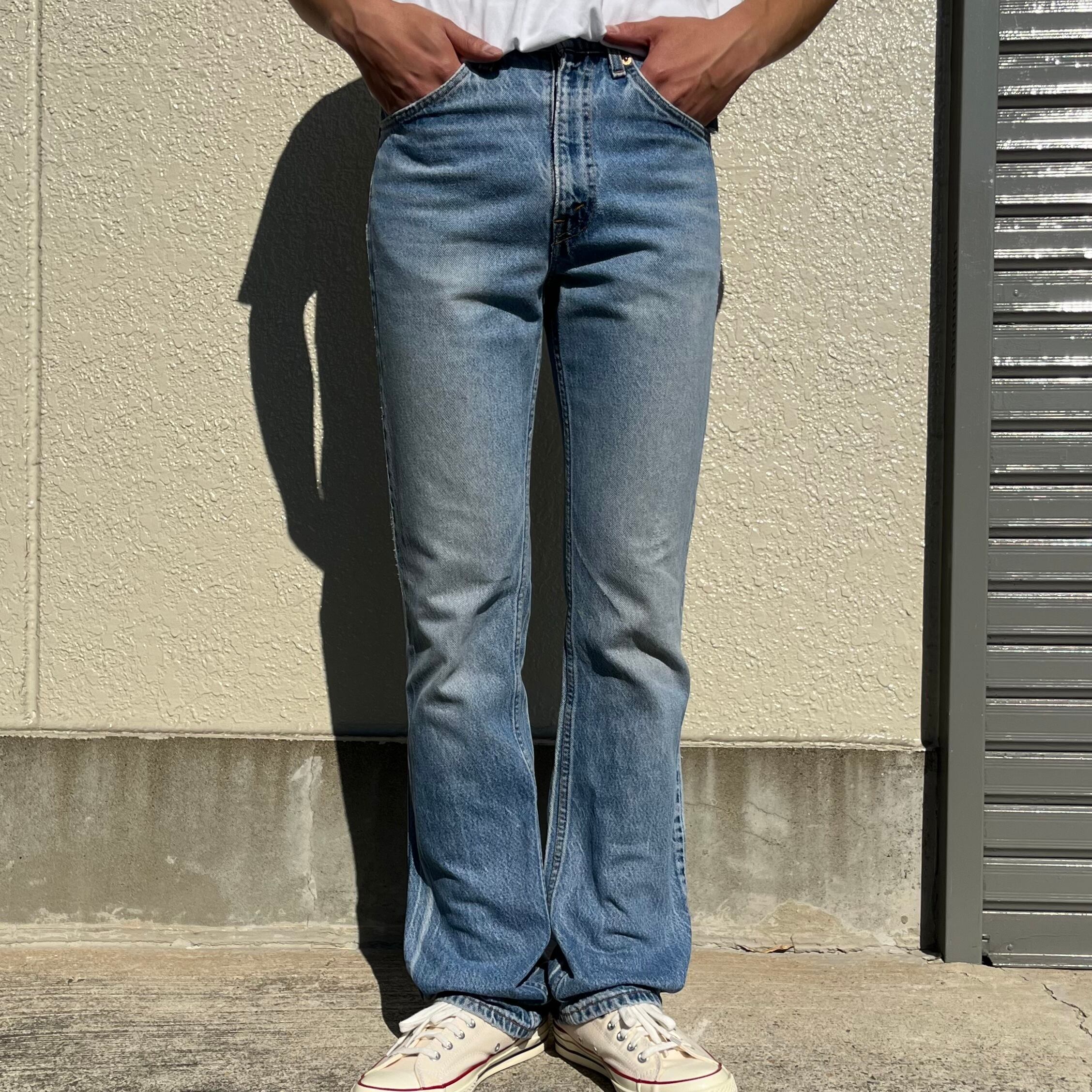 卸し売り購入 Levi's USA製 517 ブーツカットデニムパンツ フレア