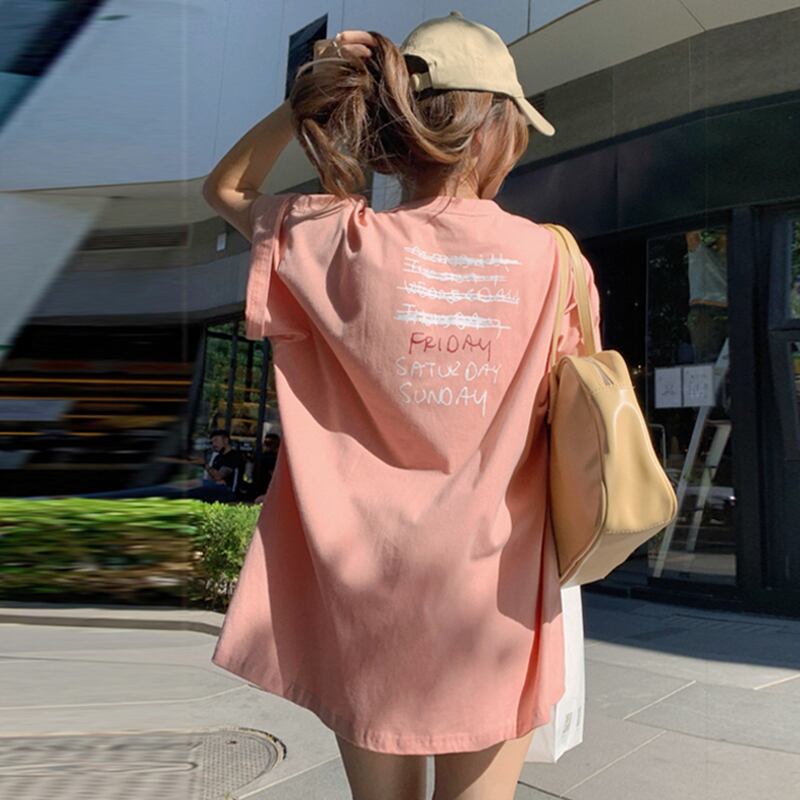 Tシャツ サマールーズ ピンク 夏物 スーパーモール25380266825