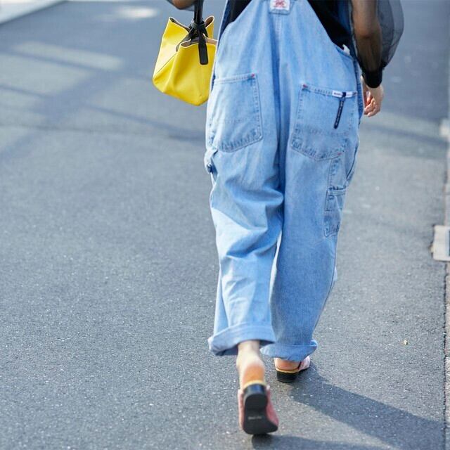 "MINI-SUM" BUCKET BAG - YELLOW