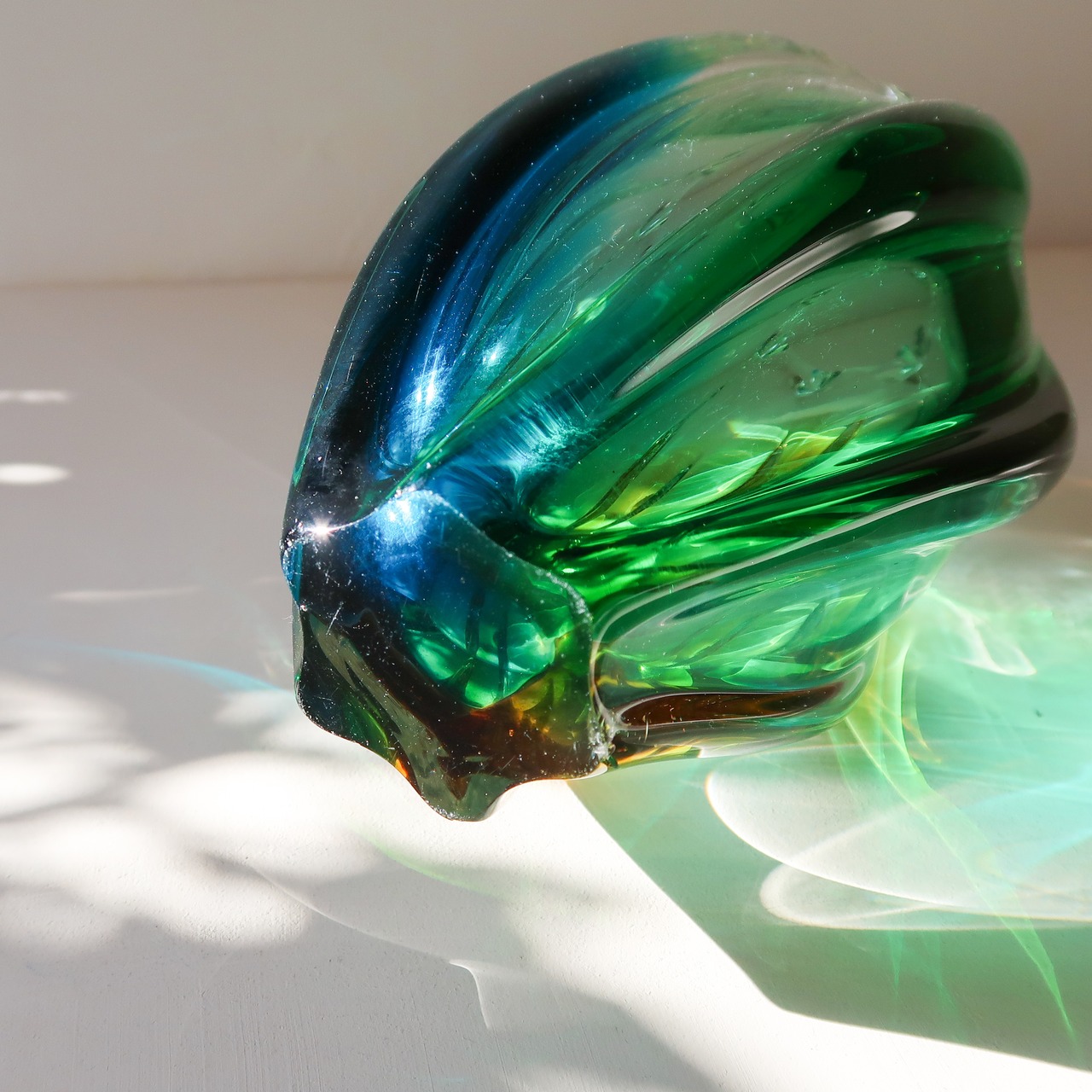 Jewelry Vase"緑黄色"