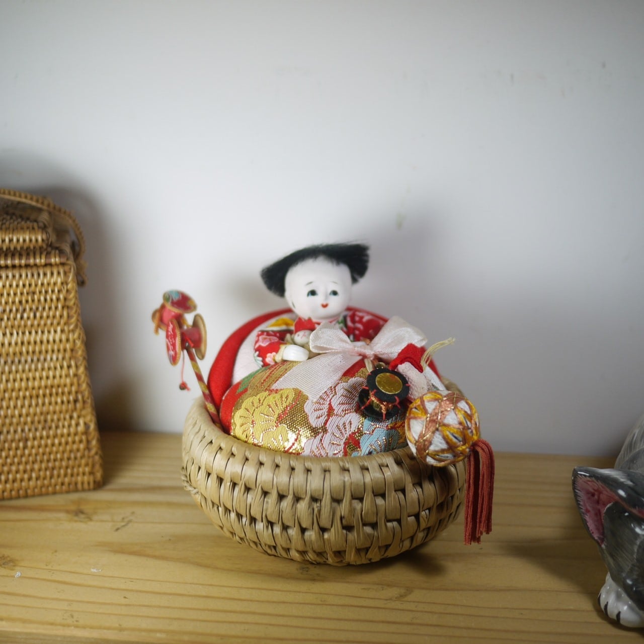 いづめこ人形女児 山形郷土玩具 日本 | こりすのパン屋Base店 （世界の