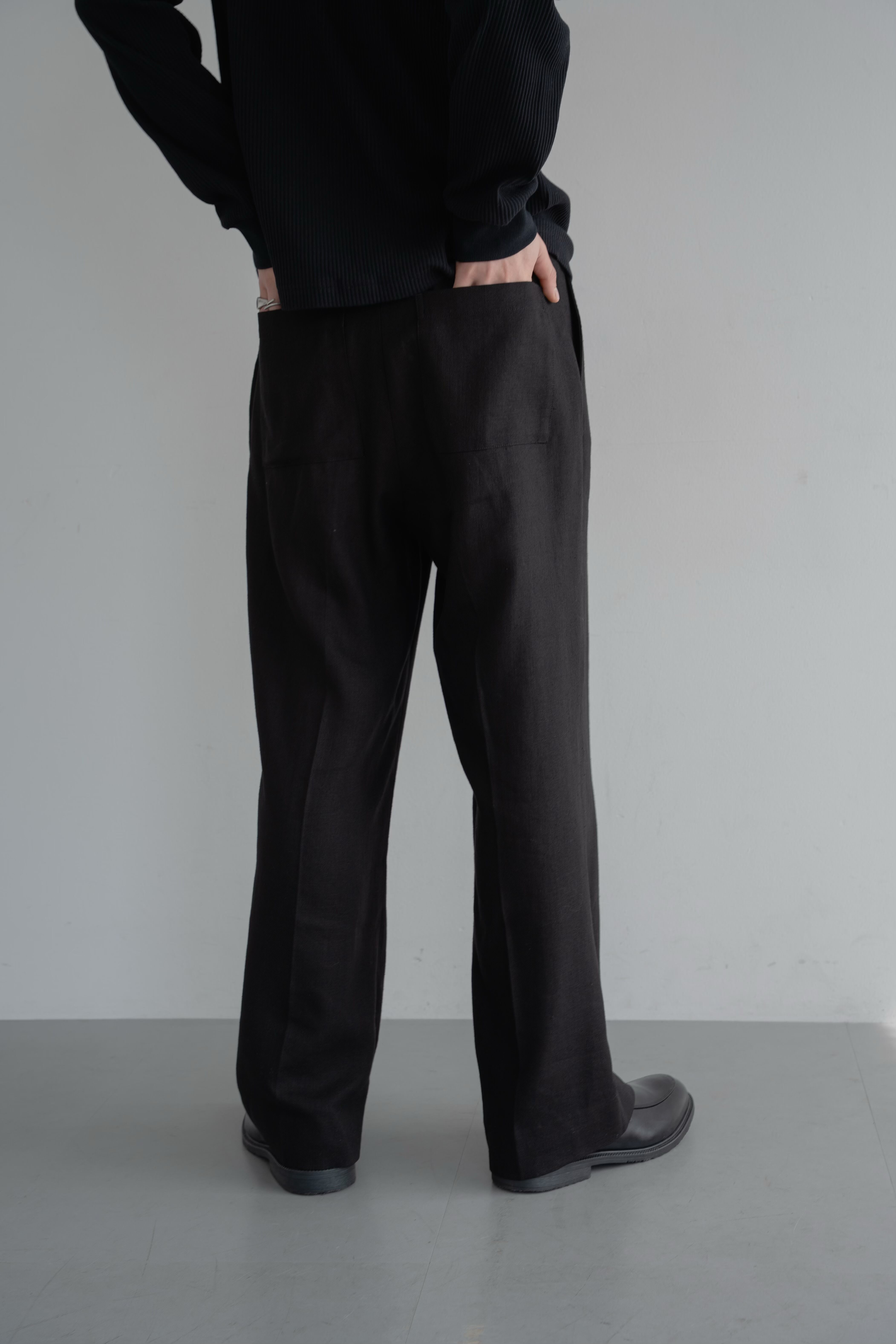 linen slacks pants | philme