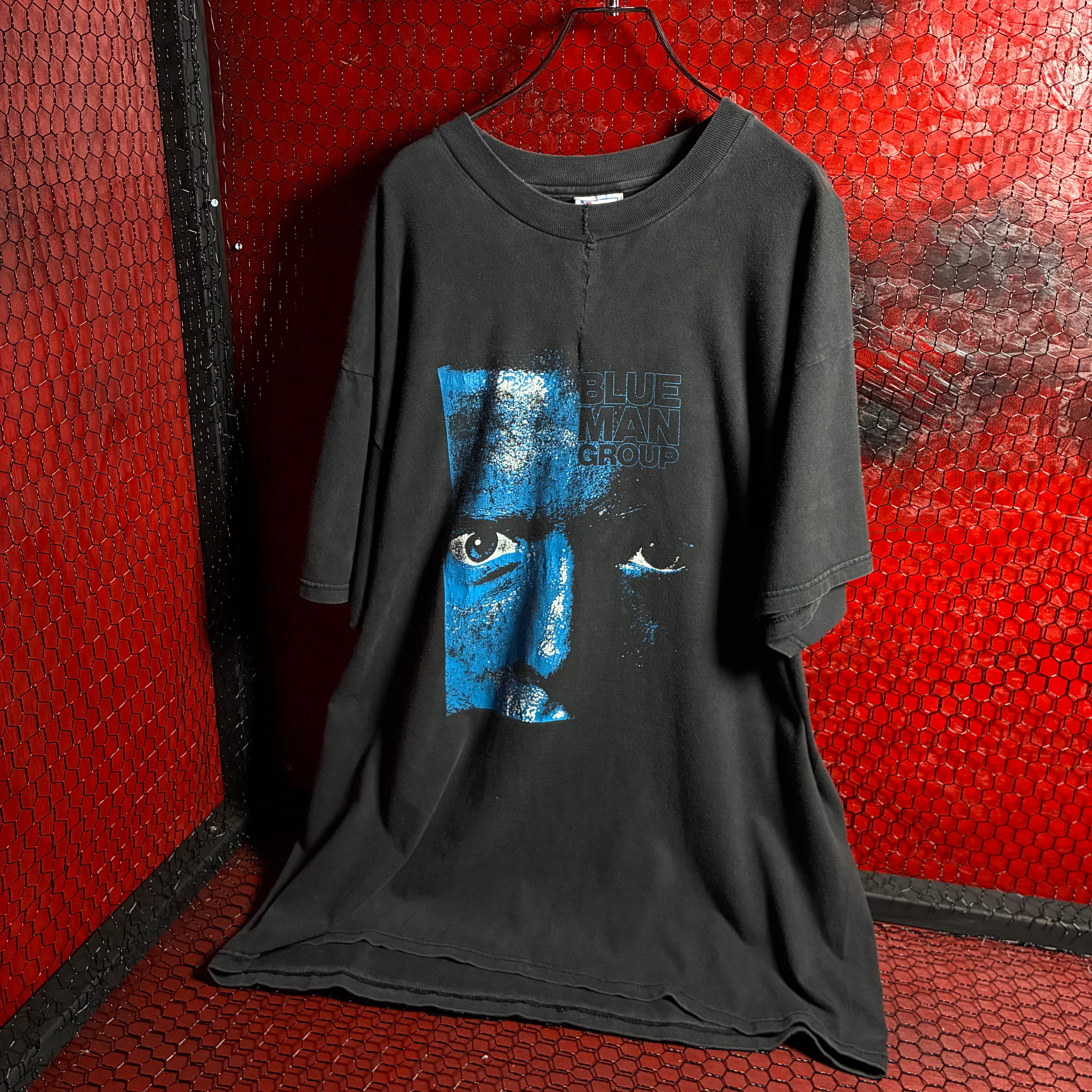 00s Hanes BLUE MAN GROUP ミュージックTシャツ ブルーマン | 古着屋
