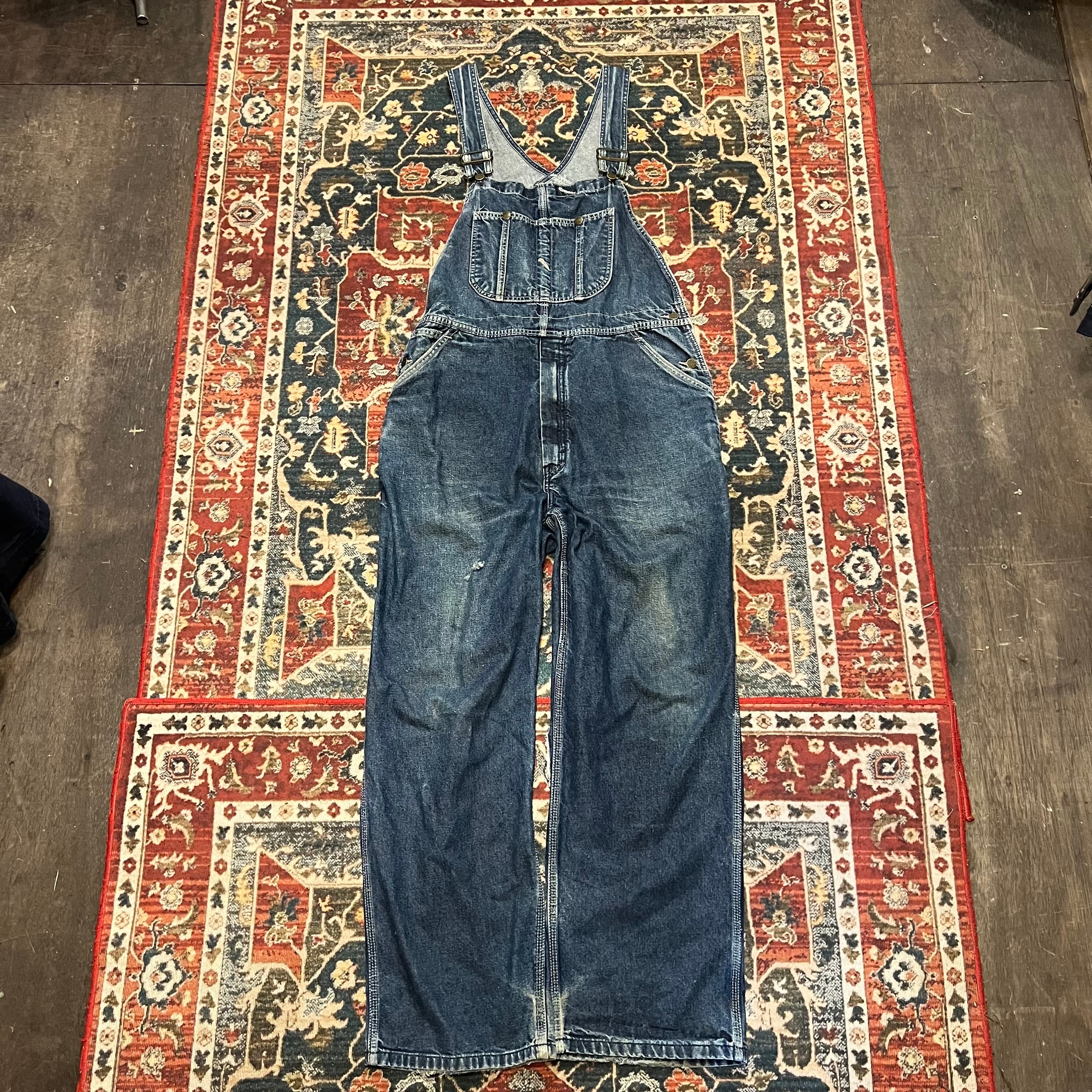 90s Roebucks ローバックス デニム カバーオール 40/32表記 シアーズ