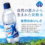 CRYSTAL SPARK(クリスタルスパーク) 炭酸水 450ml ×24本 TANSAN X 強強炭酸水 アイリスオーヤマ ペットボトル ケース 450ミリリットル ボトル 割り材