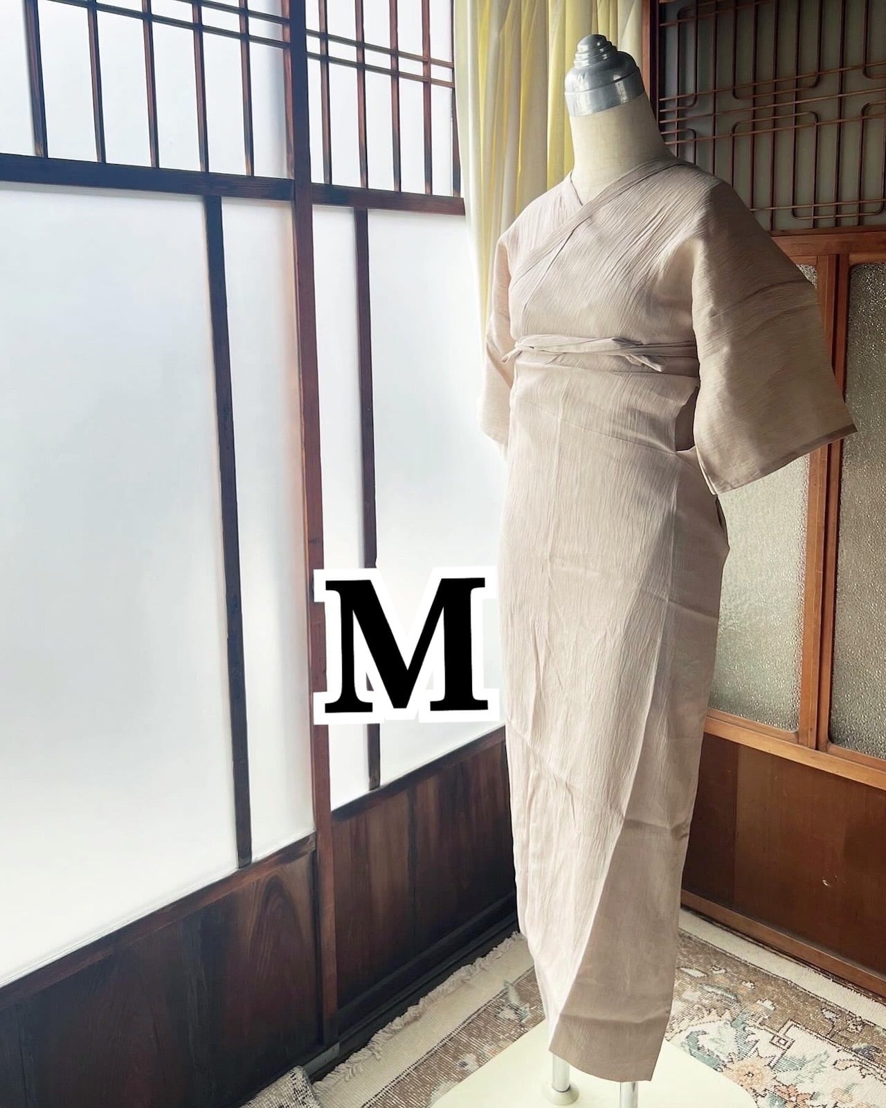 本麻すりっぷ ベージュ】Mサイズ | みずのの店