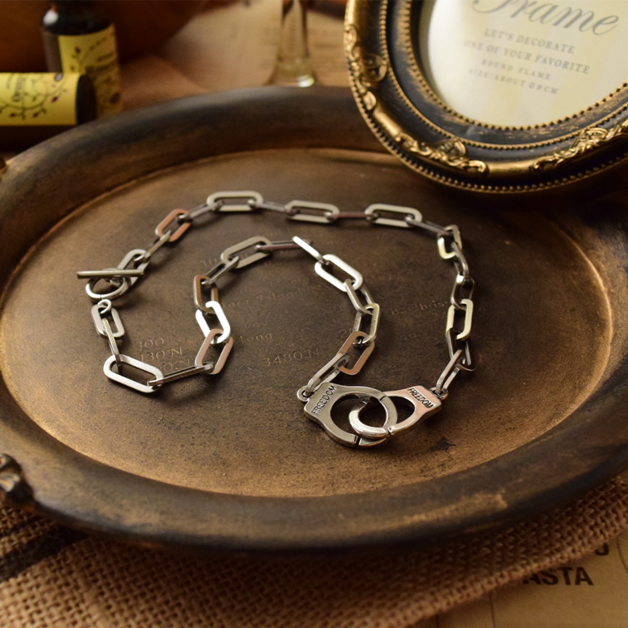 ハンドカフトグルペーパークリップチェーンSV