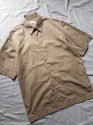 "DRIES VAN NOTEN" Beige Cotton S/S Shirt