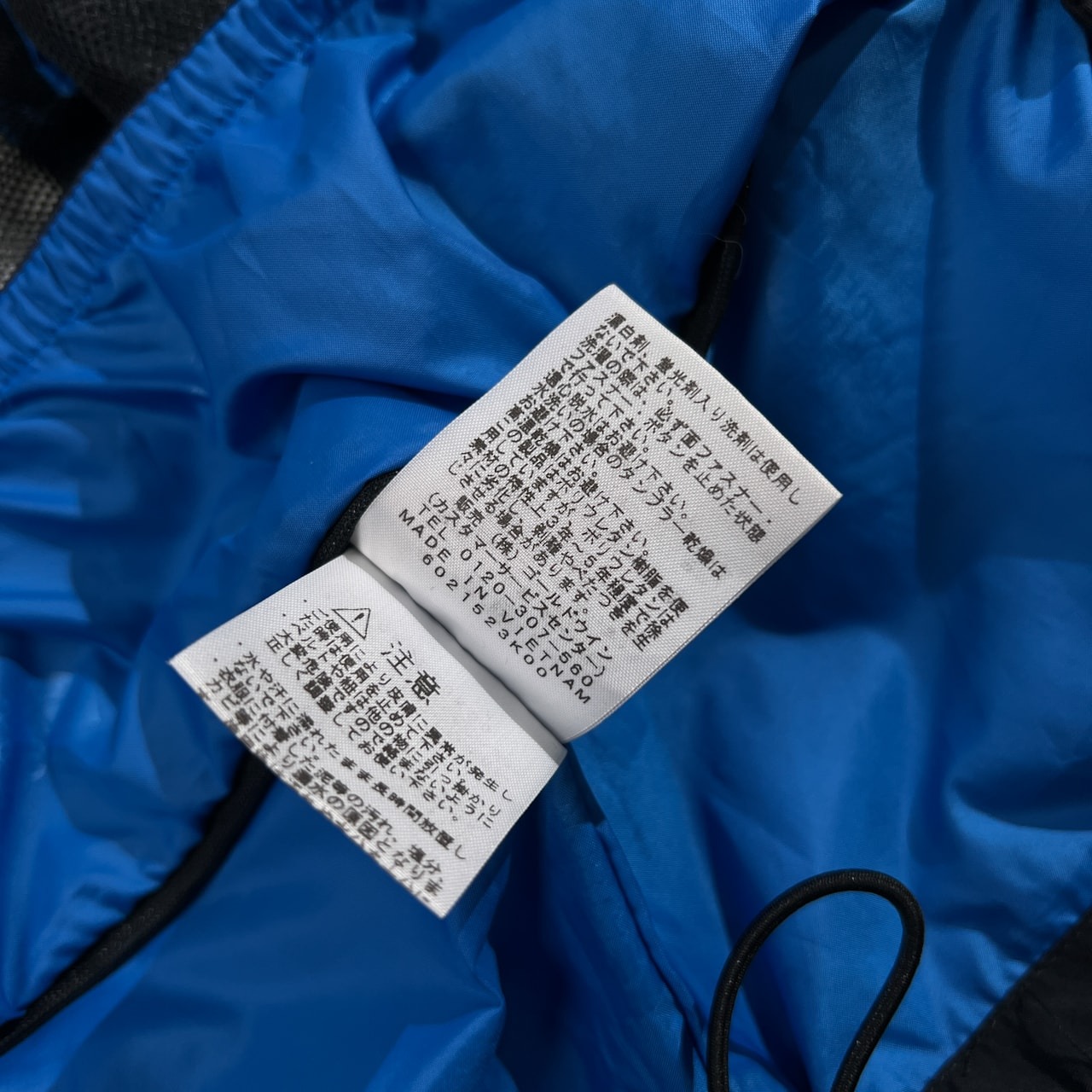 THE NORTH FACE ノースフェイス マウンテンパーカー ジャケット サイズ M /ブラック×ブルー/ゴールドウィン