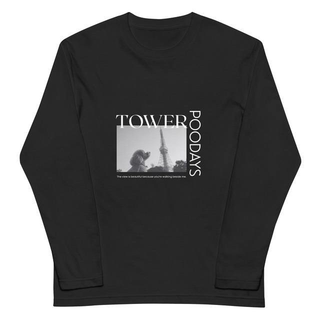 都市のまなざし 長袖Tシャツ[P0036]