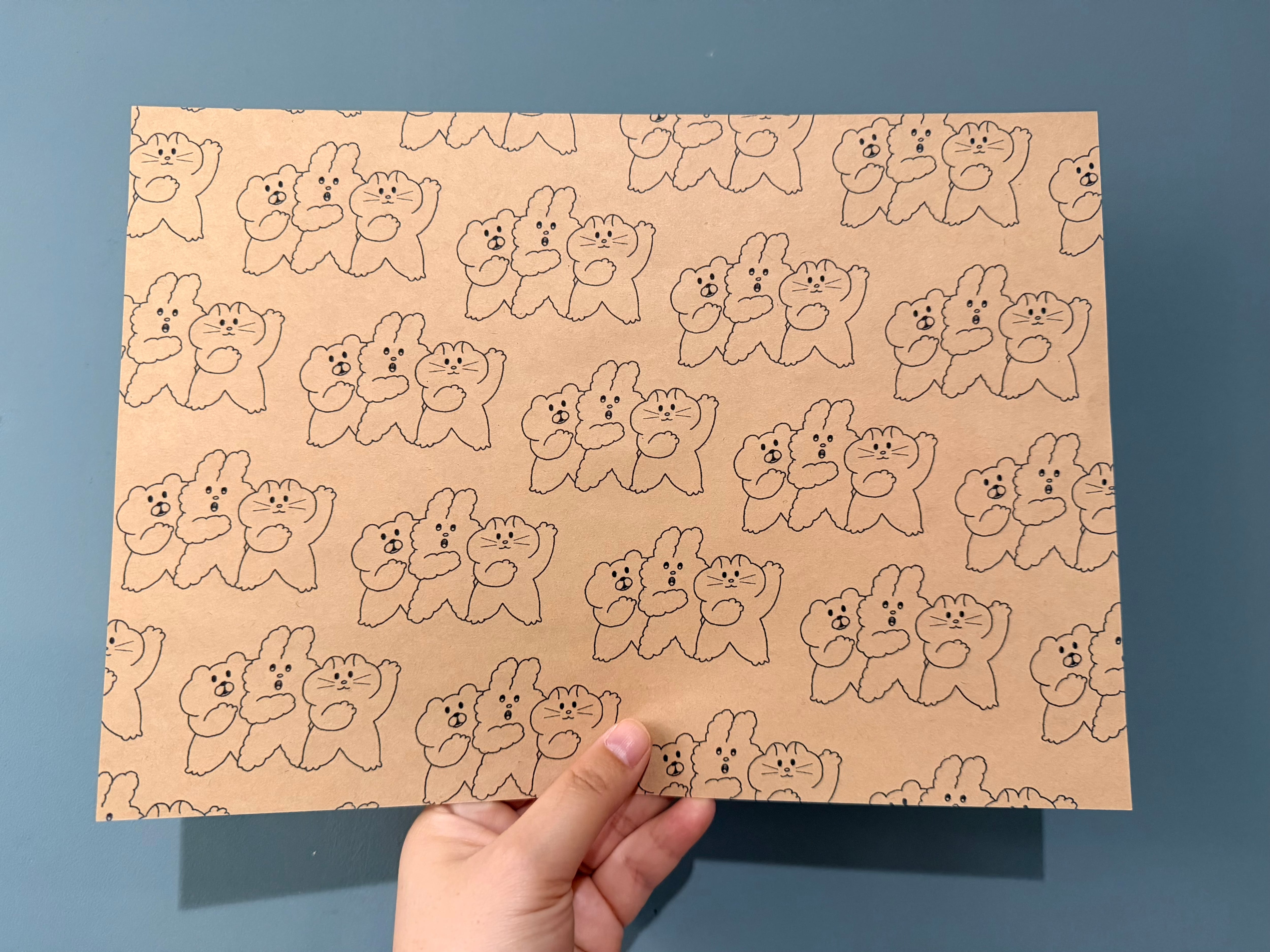 BB BEAR PAPER _ クラフトセット2