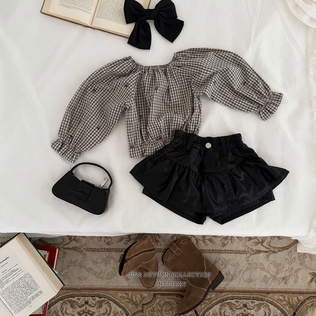 【予約/送料無料】melikey / Idol frill shorts