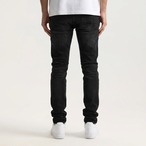 BLACK ARMOR ZIP DENIM