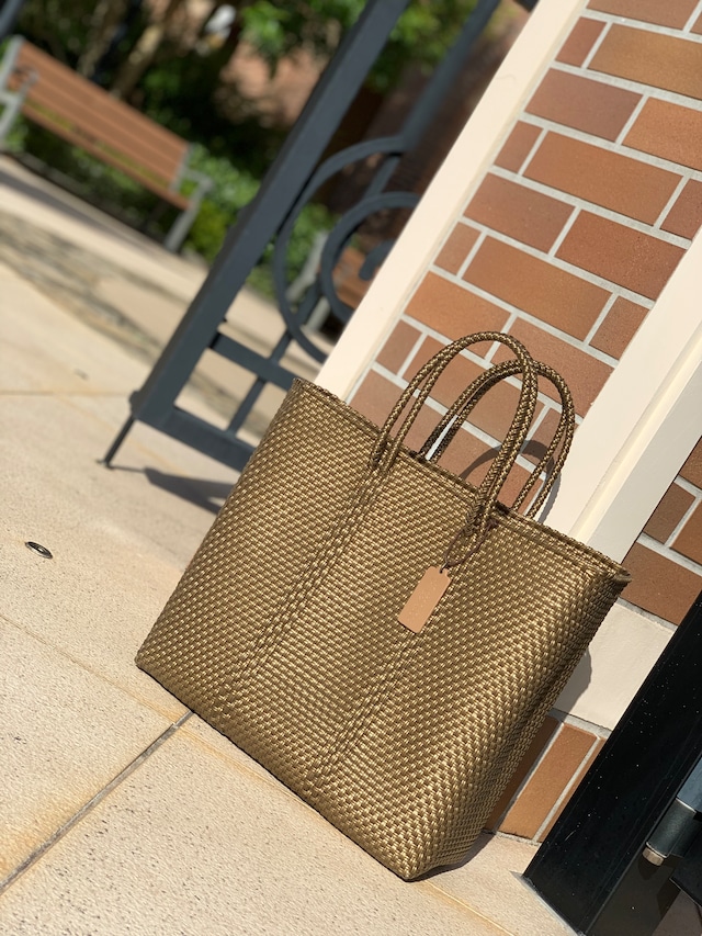 M Mercado Bag (Normal handle) Gold