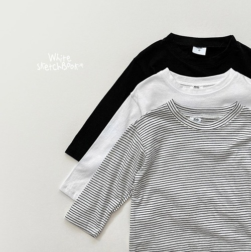 white sketch book［取寄］ginpal layered tee 26autumn