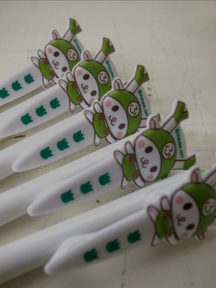 ☆Sふっかちゃんボールペン(黒) | ふっかちゃんグッズ通販/深谷のふっ