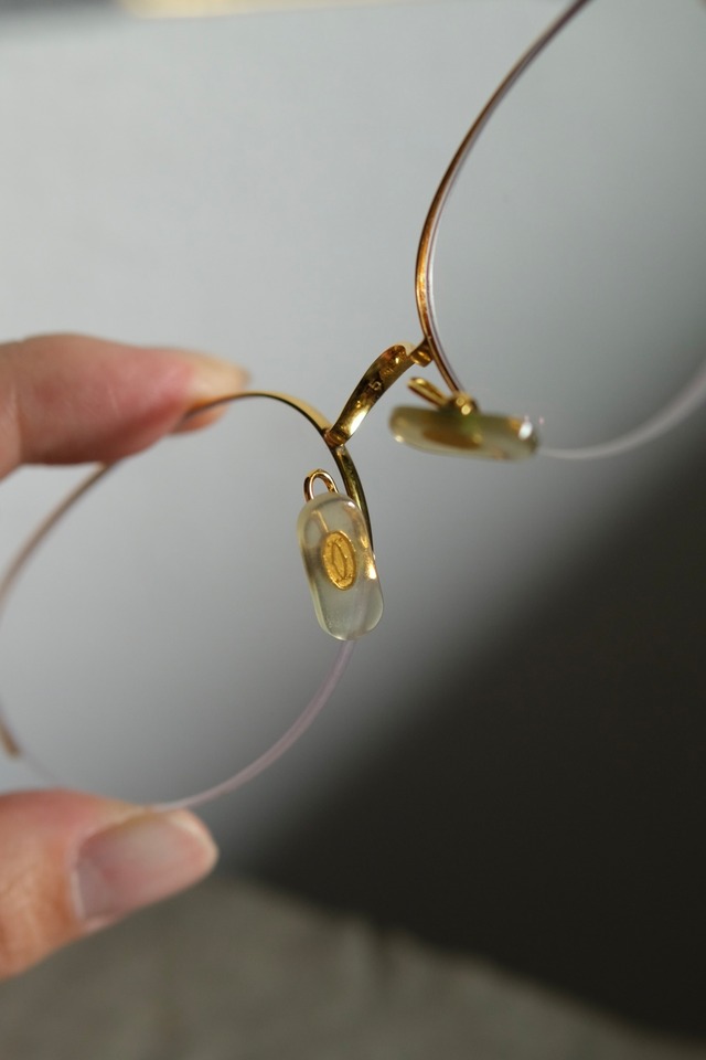 IORI／"Cartier" Trinity × Sapphire eyewear／half rim