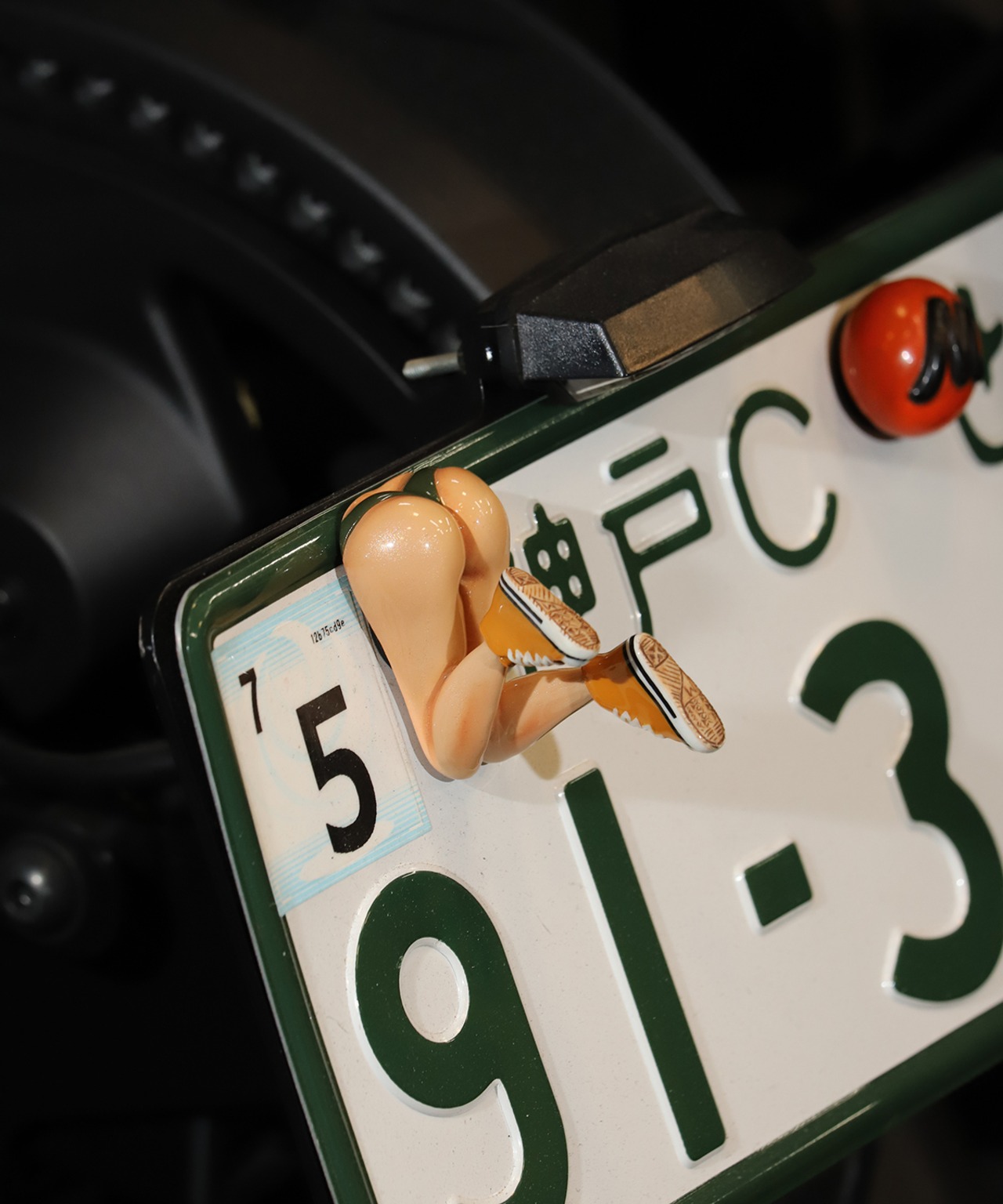 LOVELYPINS NumberBolt /Skater Girl - イエロー