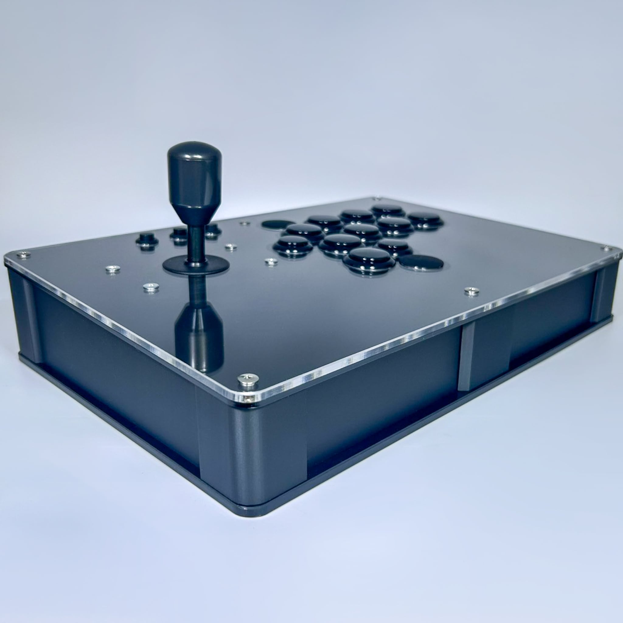 PC用アーケードコントローラー【アクリル製11ボタン】ノビレバー対応 当日～翌々日発送 PC・PS5等対応アケコン/11ボタン仕様】AFG