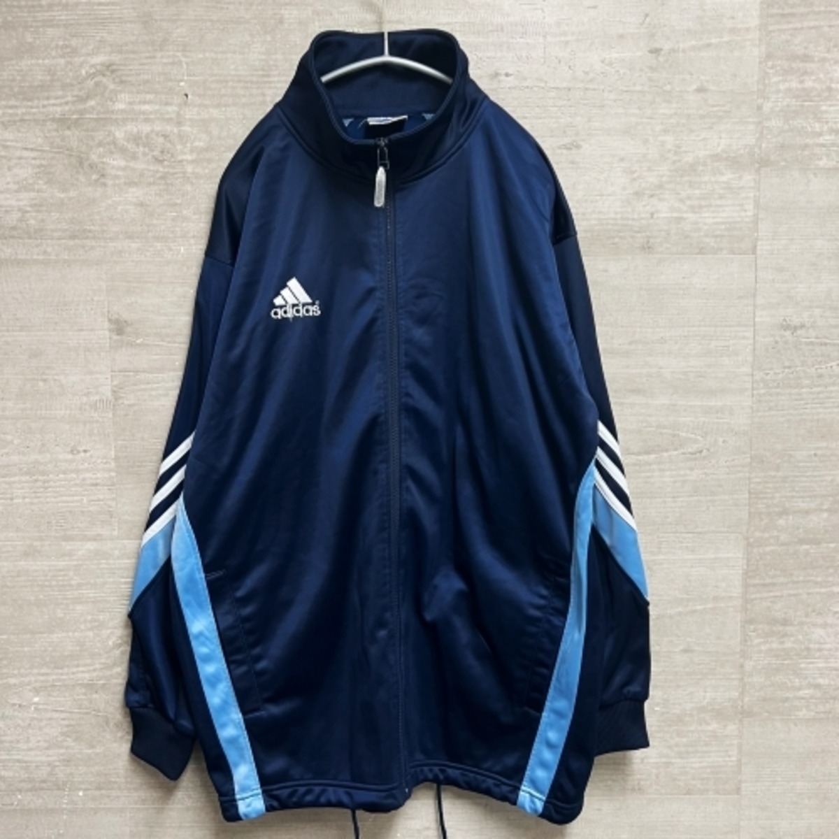 adidas アディダス トラックジャケット sizeM ネイビー 【中目黒B03 