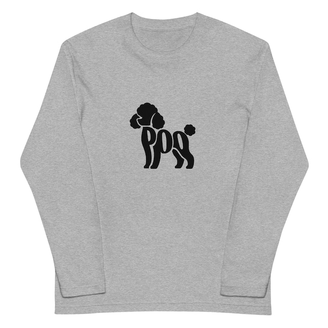 ことばに宿る輪郭 長袖Tシャツ[P0020]