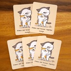 シール “いつもずっと”[5枚入り]