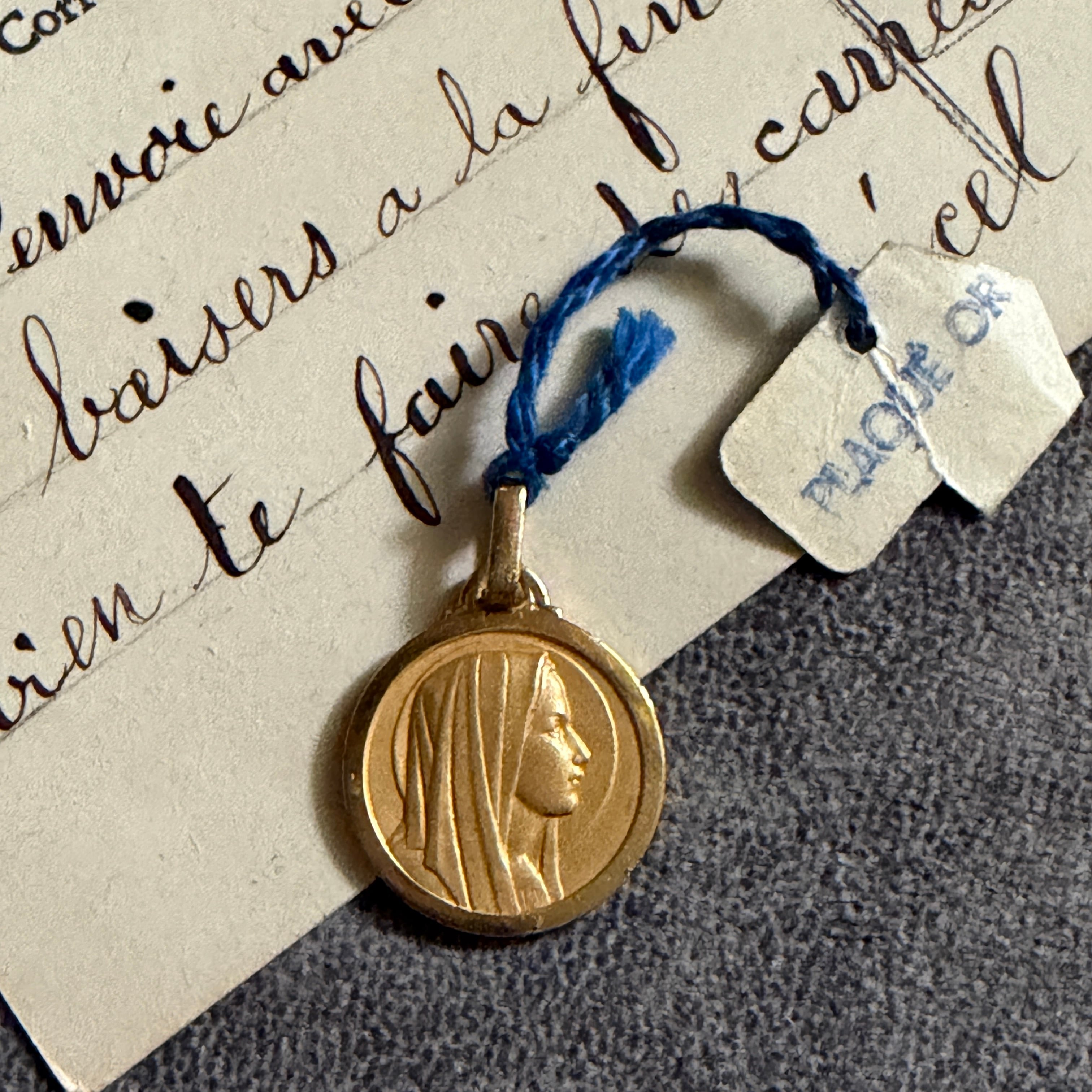 ルルドのマリア | Antique medaille Mary