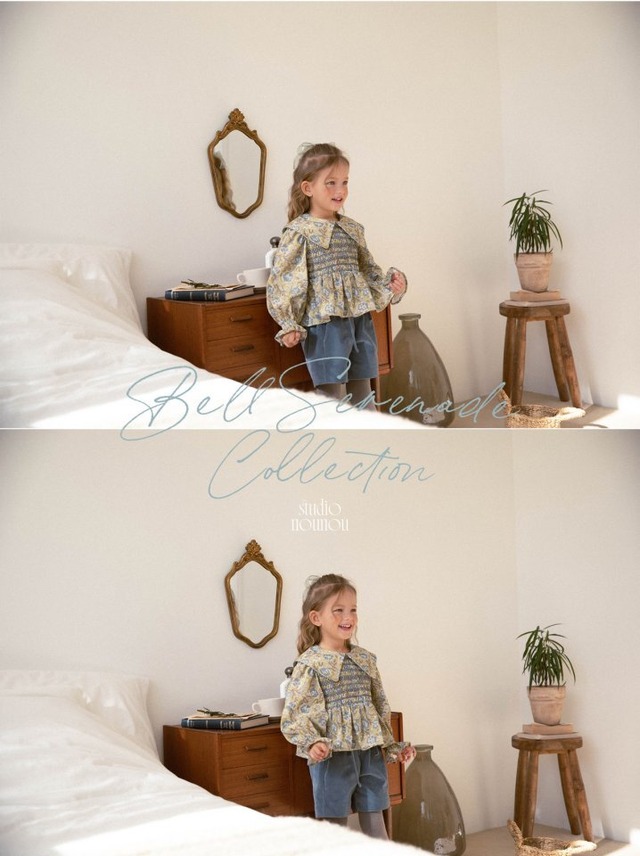 【予約商品】2025 冬 新作 STUDIO NOUNOU スタジオヌヌ 2色展開 ピピブラウス_ナソム