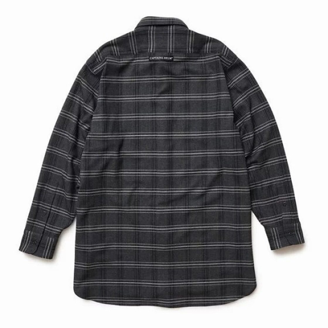 Captains Helm [キャプテンズヘルム] WARM-NEL LONG SHIRTS [CHARCOAL 