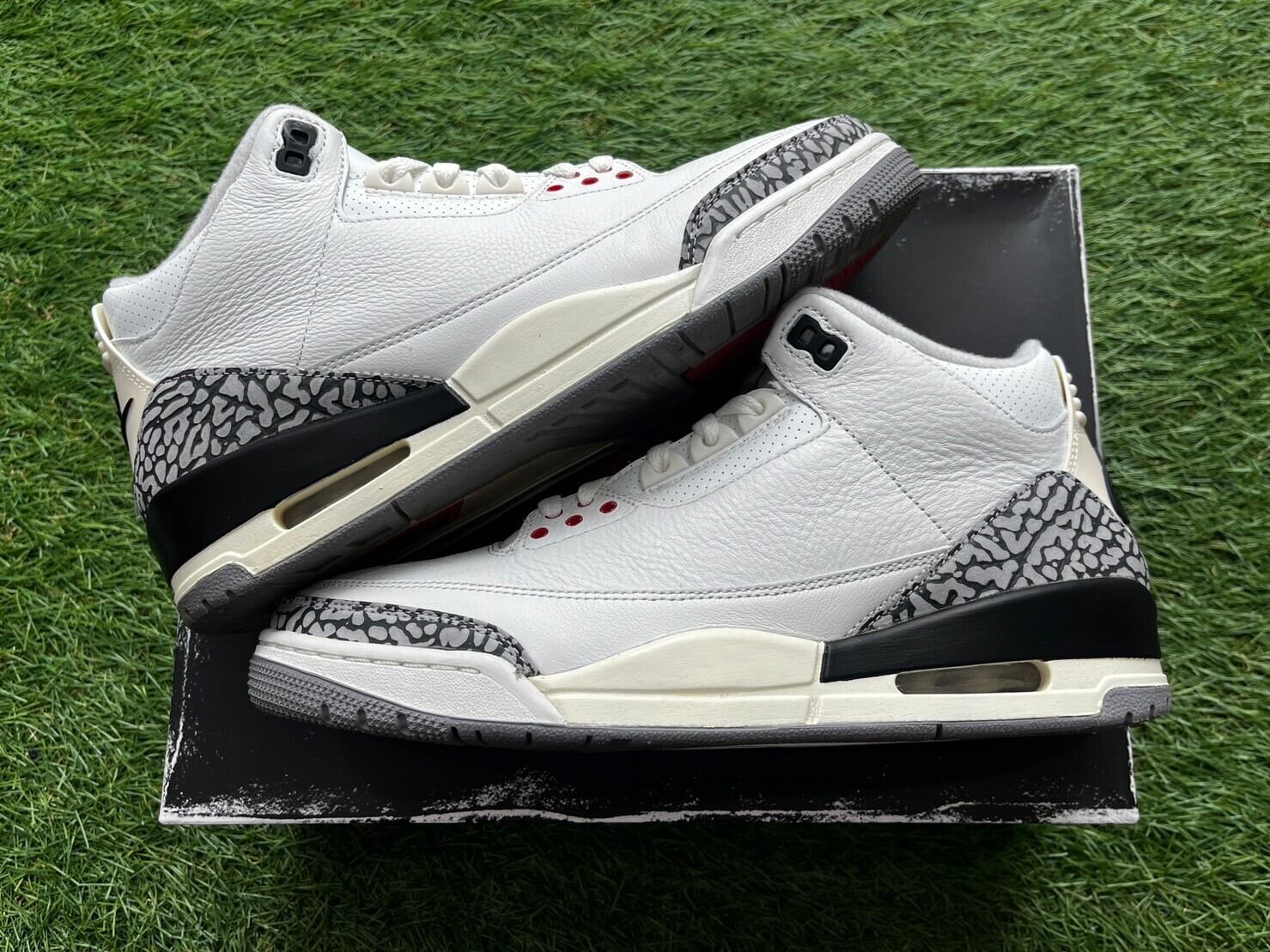 NIKE AIR JORDAN 3 RETRO WHITE CEMENT REIMAGINED DN3707-100 27cm  
