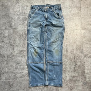 20s メキシコ製 デニム ダブルニー Carhartt 31×30