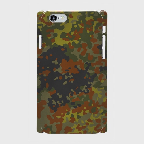 ドイツ連邦軍　フレック（フレクター）迷彩 iPhoneケース