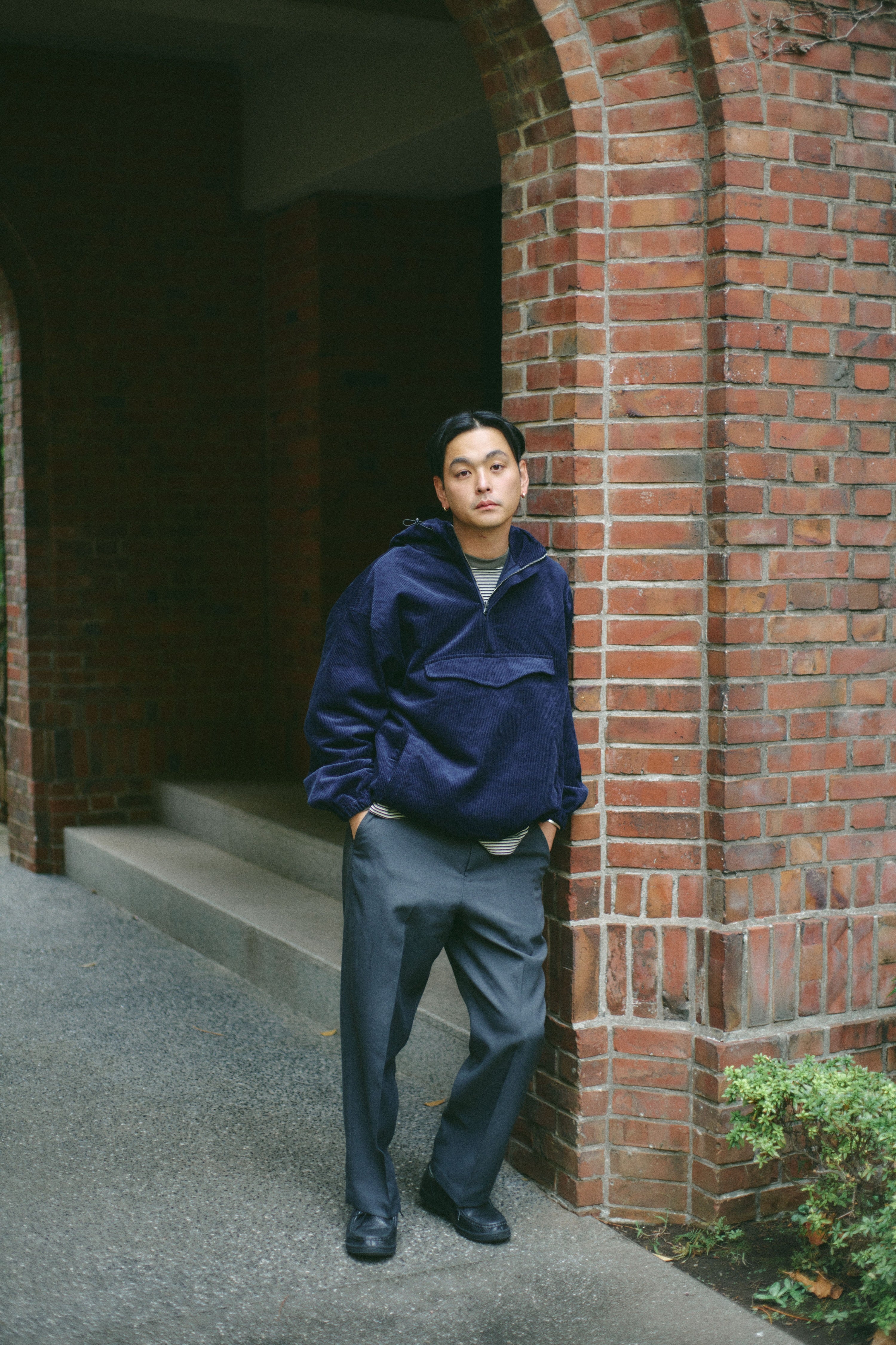 harapeco Eve Corduroy Anorak コーデュロイアノラック harapeco Eve Corduroy Anorak コーデュロイアノラック